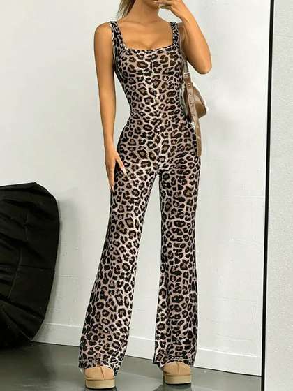 StyleCast Women
                        Printed Sleeveless Culotte Jumpsuit
