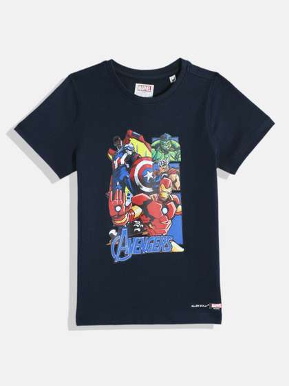 Allen Solly Junior Boys
                    Avengers Printed Pure Cotton T-shirt