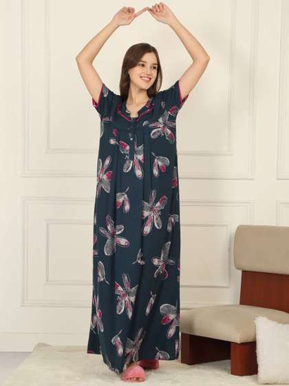 flipkart night dress for ladies Nighty Cotton In Price History Of Women Nighty From Flipkart 2_149089605 _okendo:syndication_key:CL136895037