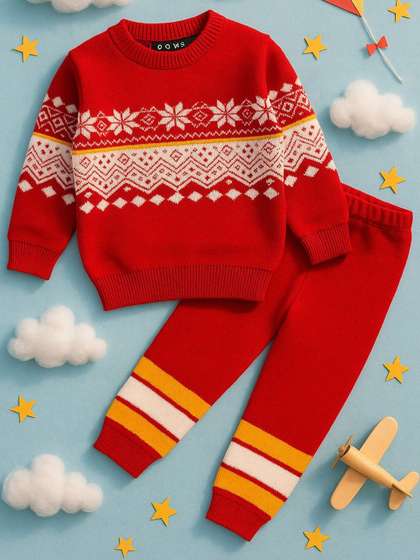 AVELLY Boys Woollen Long
                    Sleeves Sweater