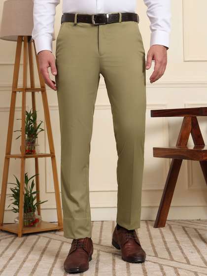 Integration Smart
                        Fit Stretchable Flex Waist Office Wear Trousers