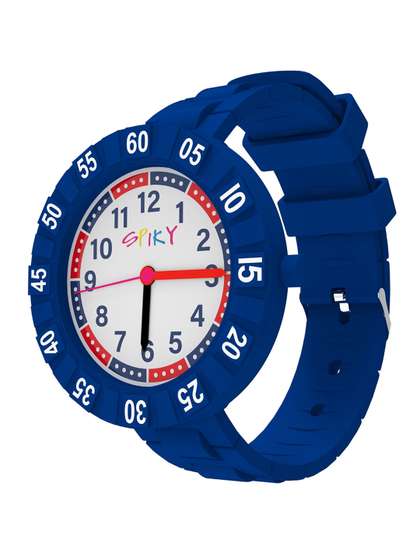 Spiky Kids Dial &
                    Textured Straps Analogue Watch SPKEVA43_C4_BLU