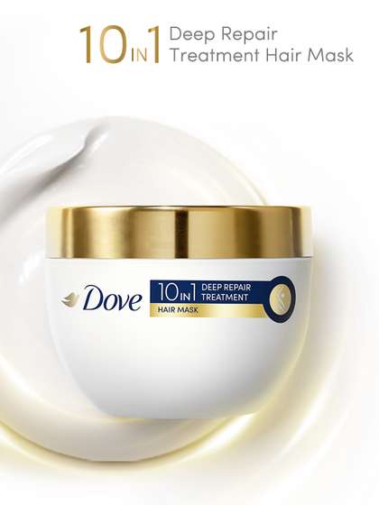 Dove 10-in-1 Deep
                        Repair Treatment Hair Mask for Damaged Hair -
                        300ml