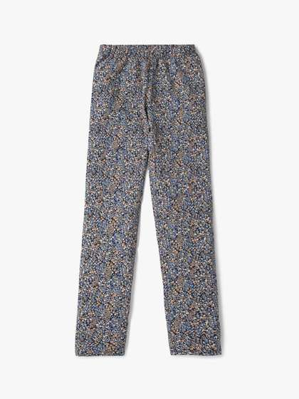 GAP Girls Floral Printed
                    Skinny Fit Mid-Rise Ankle Length Leggings