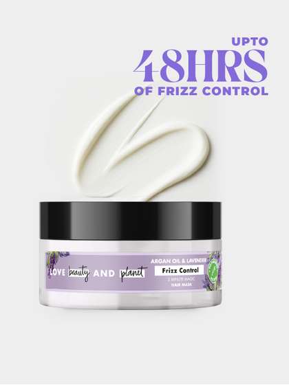 Love Beauty & Planet
                    Argan Oil & Lavender Frizz Control Hair Mask -
                    100ml