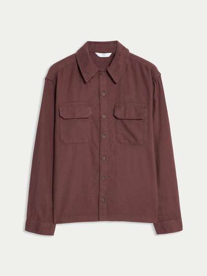 Marks & Spencer Pure
                    Cotton Utility Pocket Shirt