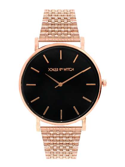 JOKER & WITCH
                        Women Black Analogue Watch AMWW214