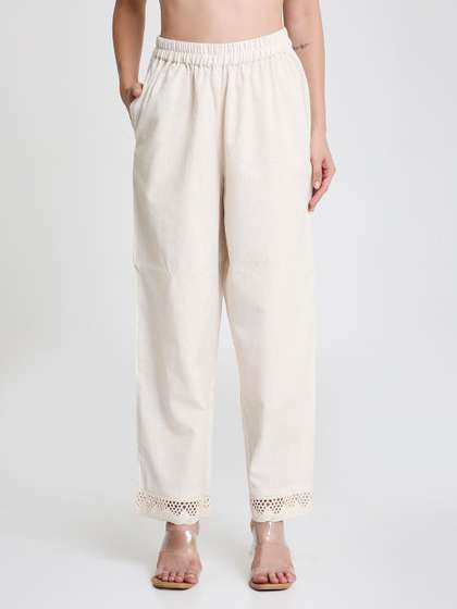 Saffron Threads
                        Women Ethnic Palazzos