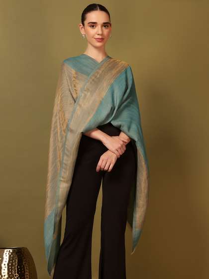 Pashmoda Wool
                          Reversible Shawl