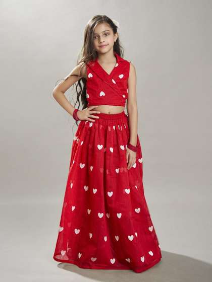 Bitiya by Bhama Girls
                    Embroidered Shirt Collar Thread Work Ready to Wear
                    Lehenga & Blouse