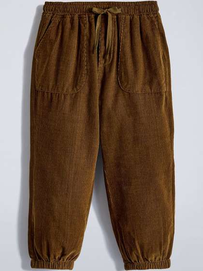 Hopscotch Boys Textured
                    Loose Fit Trousers