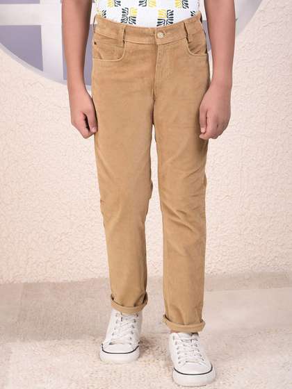 Crimsoune Club Boys Slim
                    Fit Corduroy Trousers