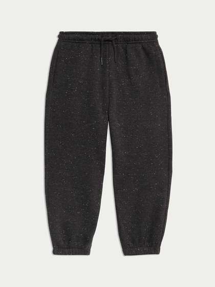 Marks & Spencer Boys
                    Printed Straight-Fit Mid Rise Joggers