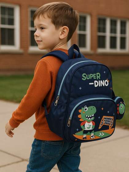 ZEVORA Kids Graphic
                    Printed School Backpack