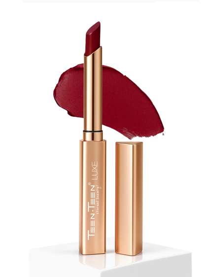 TEEN TEEN COSMETICS
                        Luxe Matte Long Lasting Non Transfer Lipstick-
                        1g- Burgundy-Blush 03