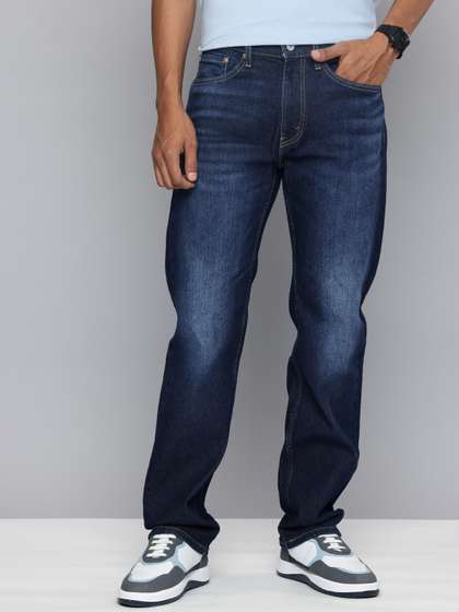 Levis Men 505 Straight Fit Jeans