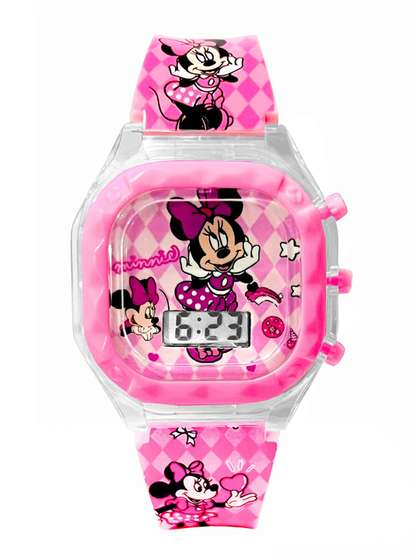 Time Up Girls Glowing
                    Light & Music Cartoon Printed Digital Watch
                    NGLOW-MKY12