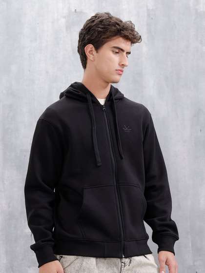 WROGN Men Hooded
                        Sweatshirt