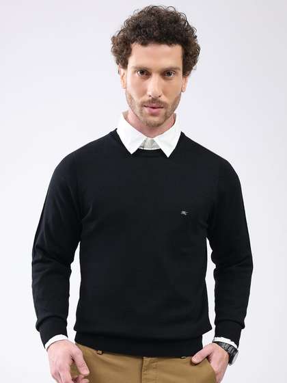 Monte Carlo Men
                        Woollen Round Neck Full Sleeve Pullover Sweater