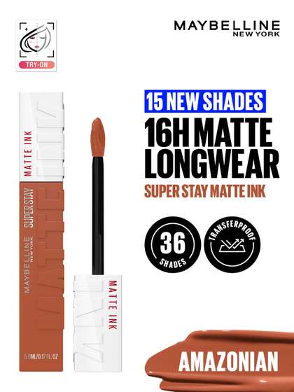 Maybelline New York
                        Super Stay Matte Ink Liquid Lipstick 5 ml -
                        Amazonian 70