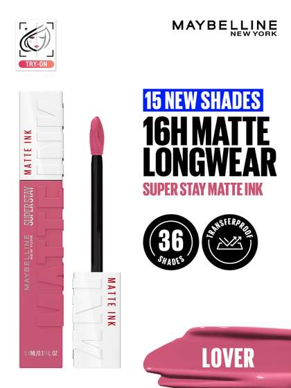Maybelline New York
                        Super Stay Matte Ink Liquid Lipstick 5 ml -
                        Lover 15
