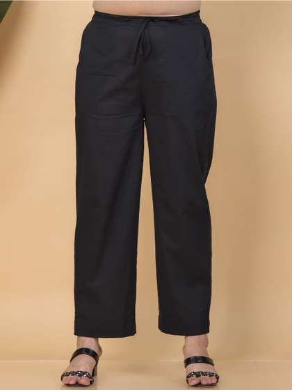 Aramya Straight Fit
                        Cotton Palazzos