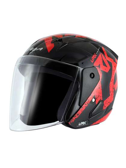 VEGA Unisex Lark Twist
                    ISI Certified Lightweight Open Face Helmet