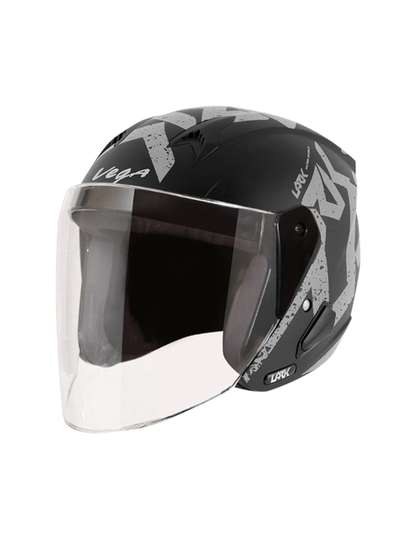 VEGA Lark Victor ISI
                    Certified Lightweight Open Face Helmet for Men and
                    Women