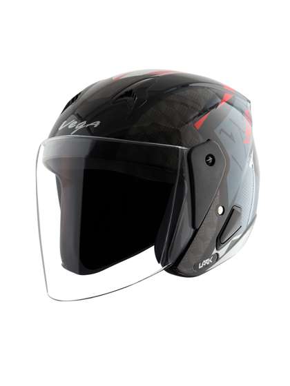 VEGA Unisex Lark Twist
                    ISI Certified Lightweight Open Face Helmet