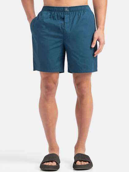 Jockey Super Combed
                        Mercerized Cotton Woven Fabric Boxer
                        Shorts-MC10