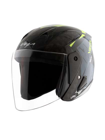 VEGA Unisex Lark Twist
                    ISI Certified Lightweight Open Face Helmet
