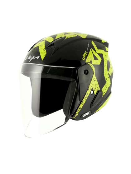 VEGA Unisex Lark Twist
                    ISI Certified Lightweight Open Face Helmet