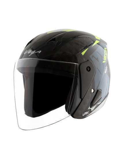 VEGA Unisex Lark Twist
                    ISI Certified Lightweight Open Face Helmet