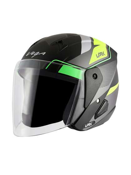 VEGA Unisex Lark Twist
                    ISI Certified Lightweight Open Face Helmet