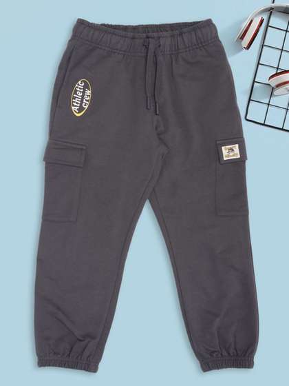 Pantaloons Junior Boys
                    Jogger Fit Mid-Rise Cargos