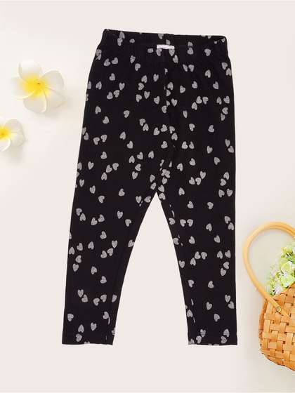 Pantaloons Junior Girls
                    Printed Ankle Length Leggings