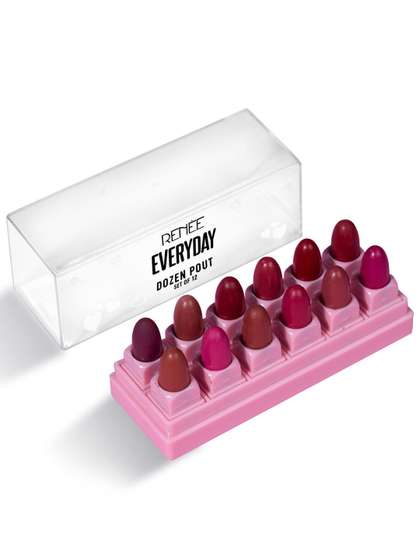 Renee Set Of 12
                          Dozen Pout Mini Lipsticks With Shea Butter-
                          1.2 g Each