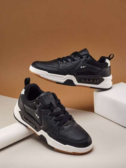 Campus OG-36 Men
                    Colourblocked Round Toe Lace-Ups Sneakers Shoes