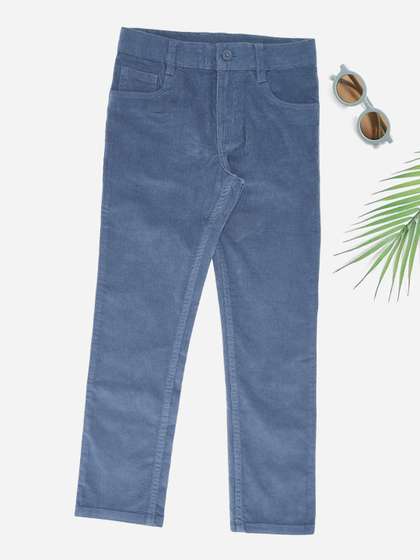 Pantaloons Junior Boys
                    Pure Cotton Slim Fit Mid-Rise Jeans
