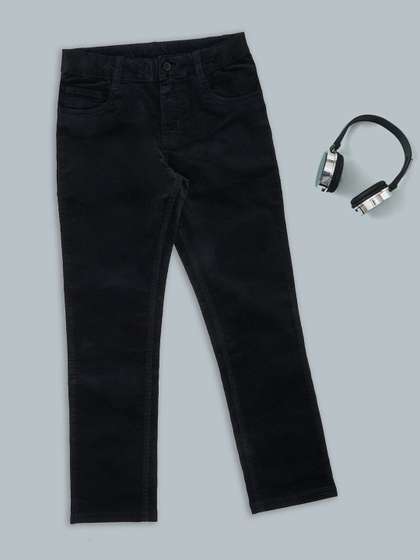 Pantaloons Junior Boys
                    Slim Fit Regular Trousers