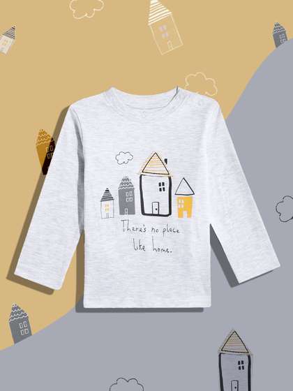 mothercare Infants
                    Graphic Printed Pure Cotton T-Shirt