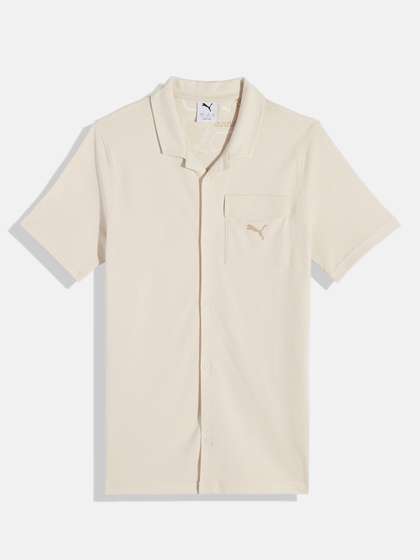 Puma Boys Premium
                    Essentials Knit Polo Shirt