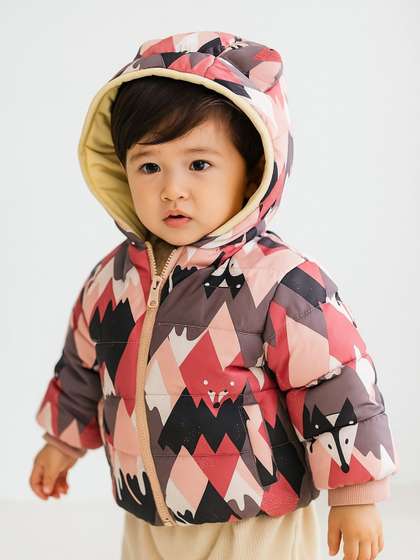 Tricycle Clothing Kids
                    Printed Water Resistant Jacket