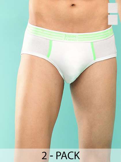 John Players Cotton
                        Contoured Pouch Basic Briefs JBF043M18S