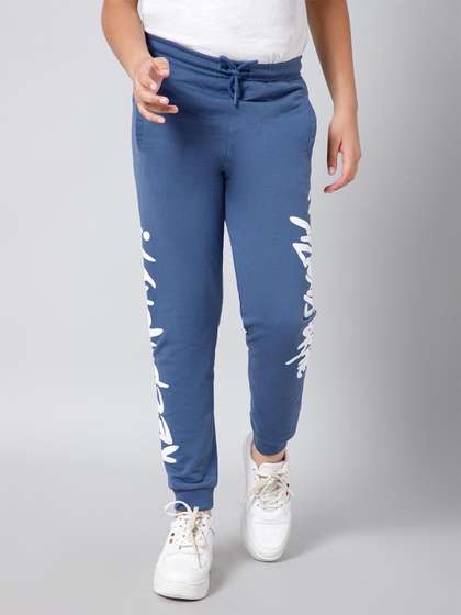 Alan Jones Boys
                    Typography Printed Cotton Joggers