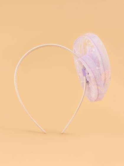 Aye Candy Girls Sequins
                    Embellished Hat Design Hairband