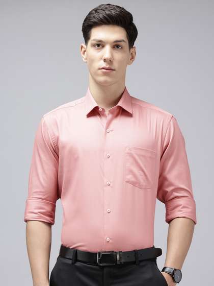 Arrow Pure Cotton
                        Self-Design Manhattan Slim Fit Formal Shirt