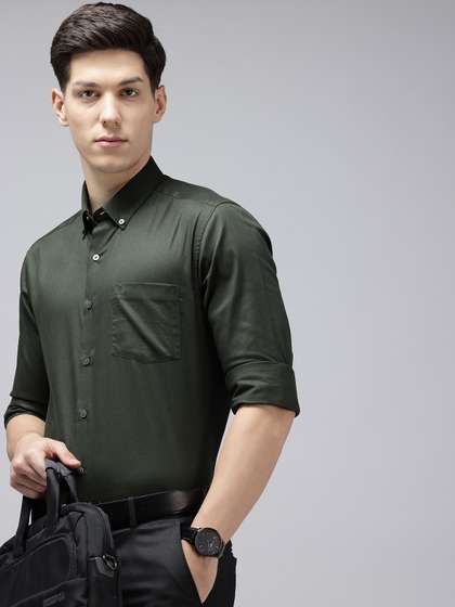 Arrow Pure Cotton
                      Self-Design Button-Down Collar Manhattan Slim Fit
                      Formal Shirt