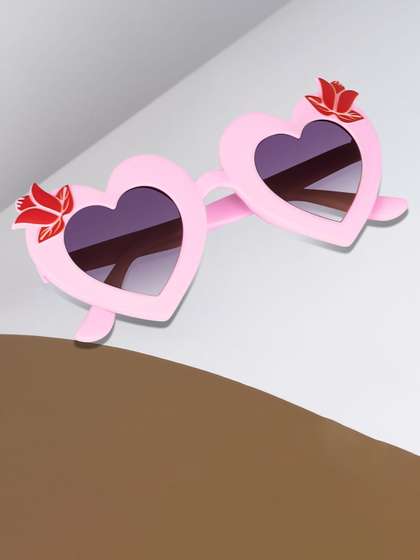 DEXENT COLLECTION Kids
                    Butterfly Sunglasses with UV Protected Lens Etet
                    Heart Baby Pink