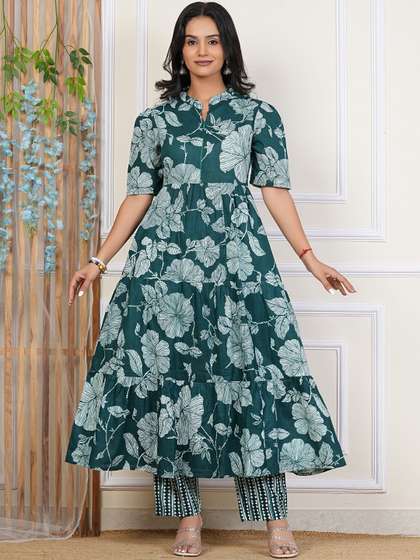 cotton anarkali dress amazon Amazon.com: Anarkali Kurtis For Women